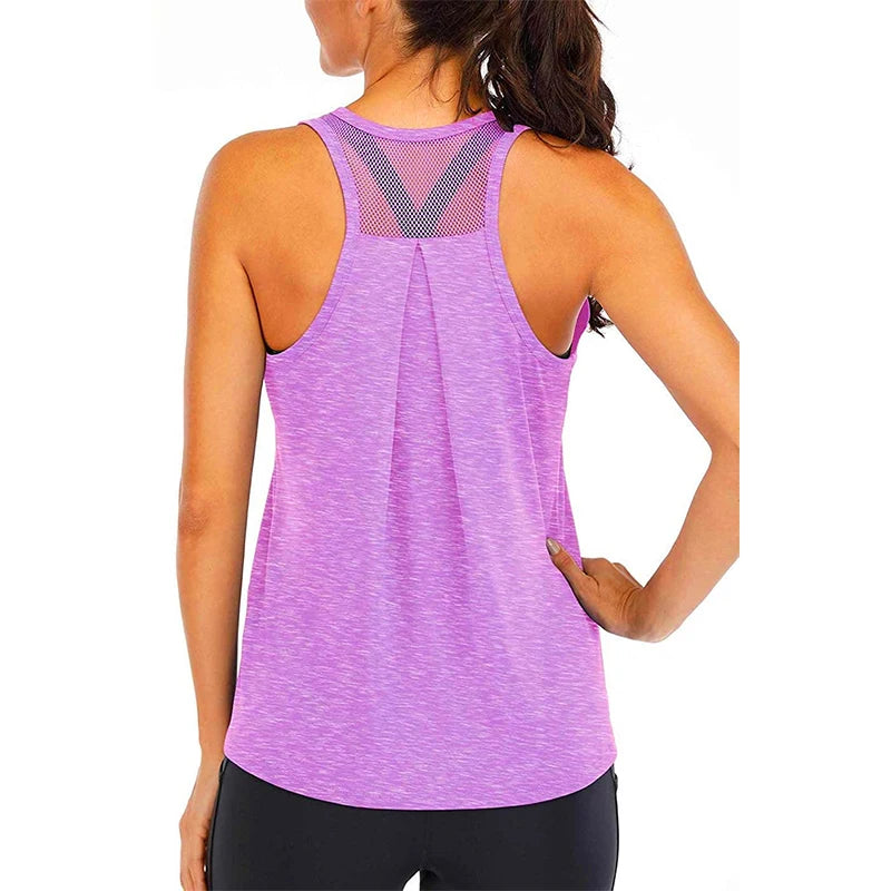 Yoga T-Shirt Loose Fitness Quick-Drying