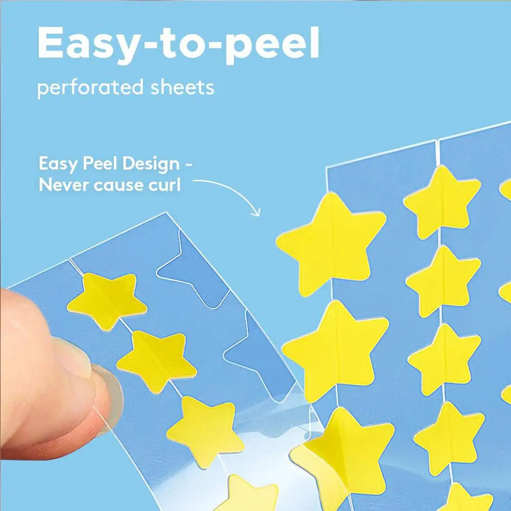 Colorful Star Pimple Patch Invisible Acne Removal Skin Care Stickers