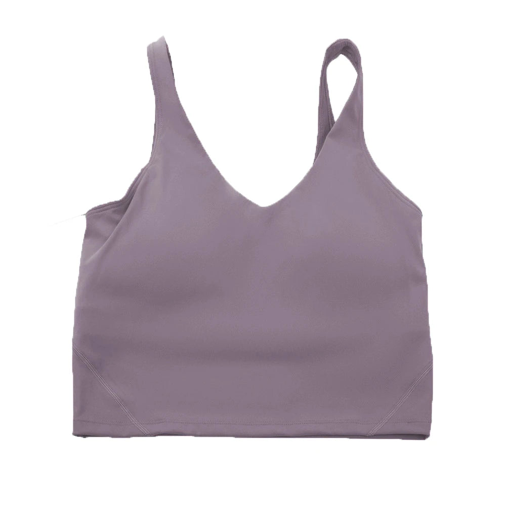 Sports Yoga Bra U-Back Gathering