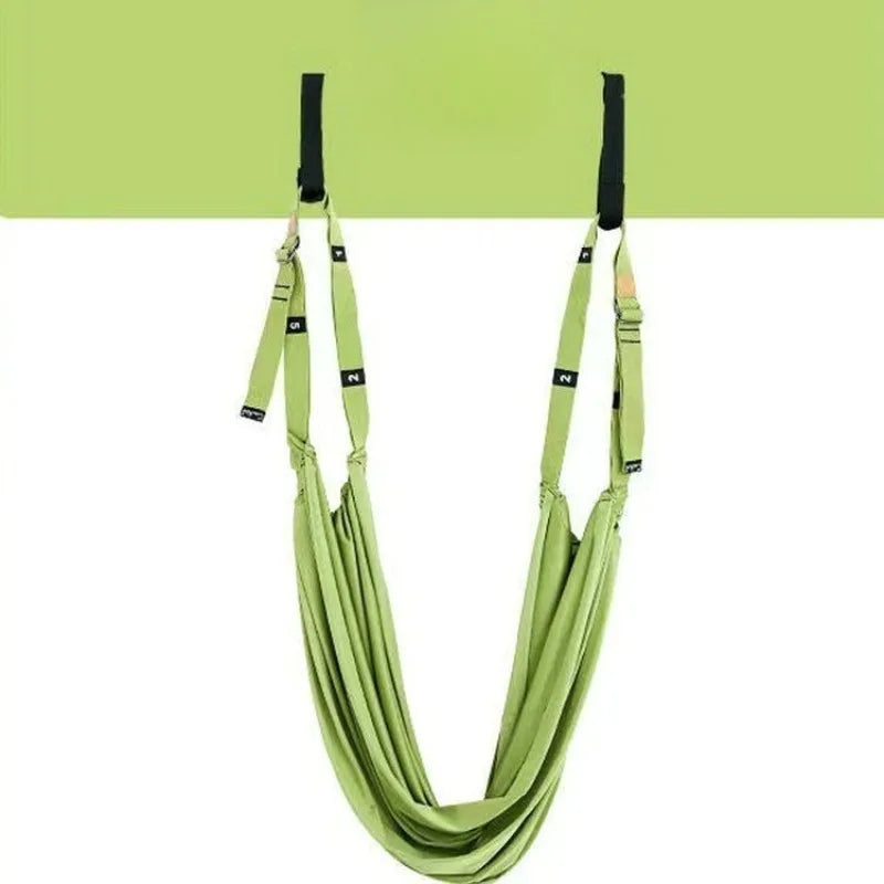 Aerial Yoga Rope Rally Strap Open Shoulder Beauty Back Stretching Strap Hanging Door Yoga Rope Home Lower Back Trainer