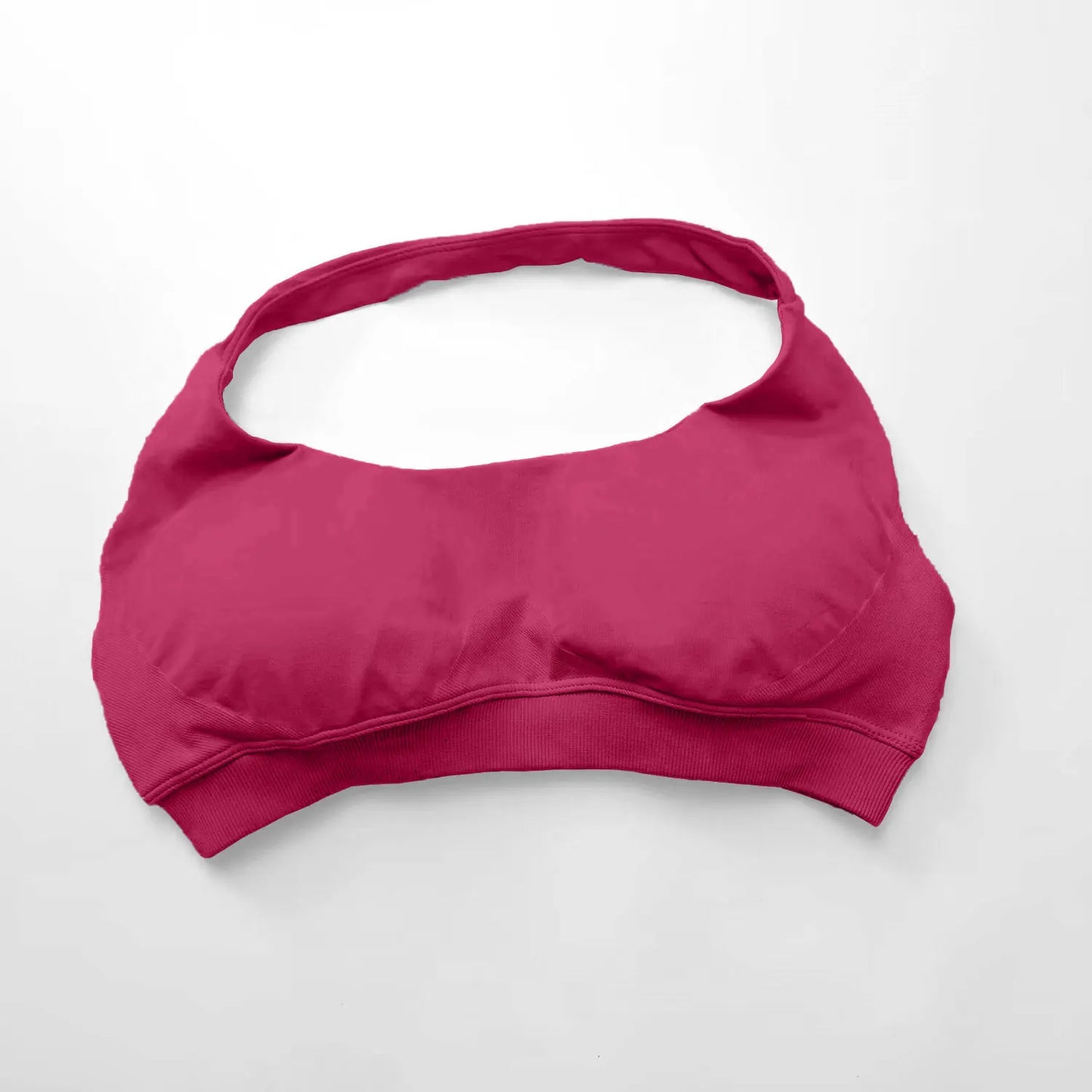Halter Top Sports Bra Push-up Sexy Open Back