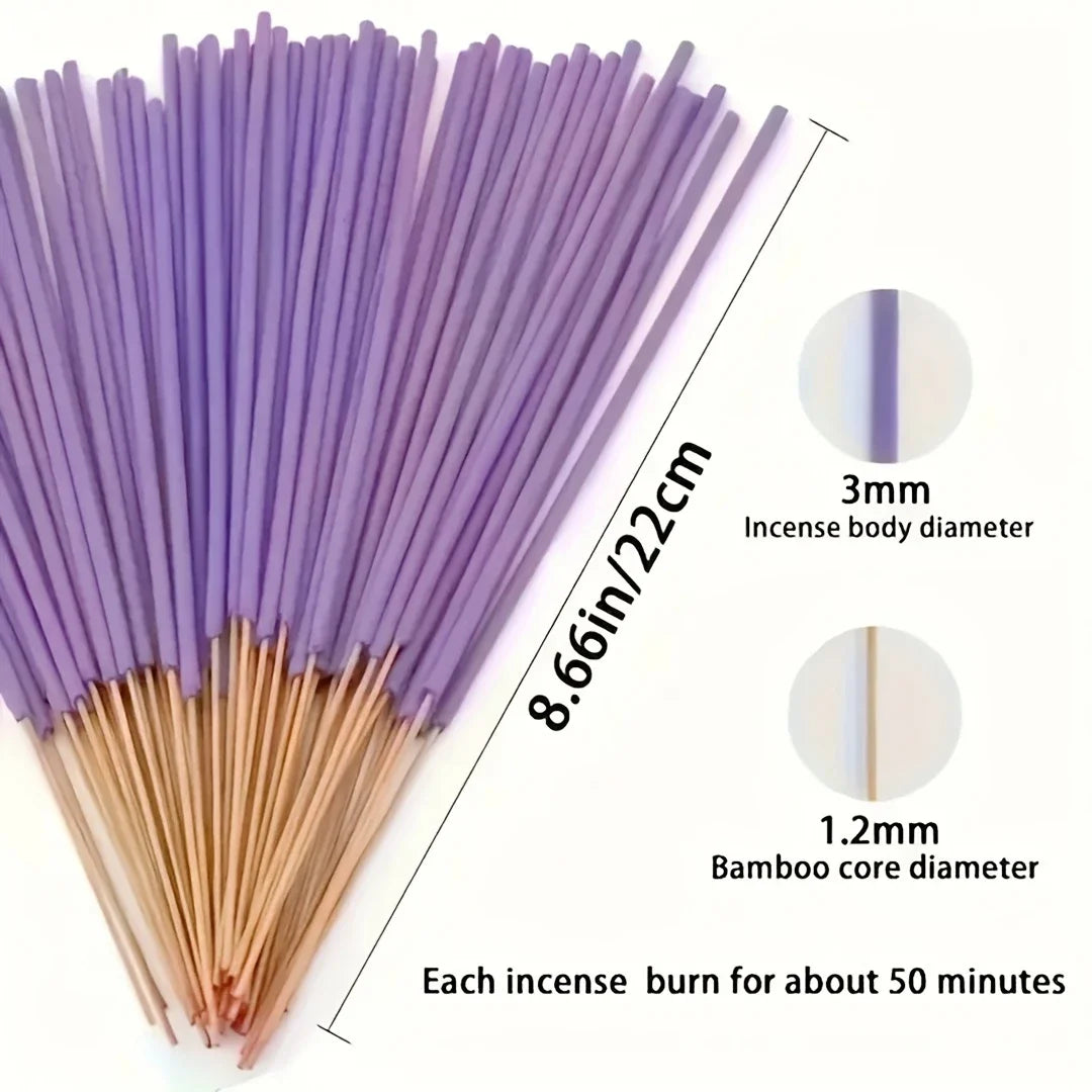Lavender Aromatherapy Wood Sticks, 8.66 Inches,