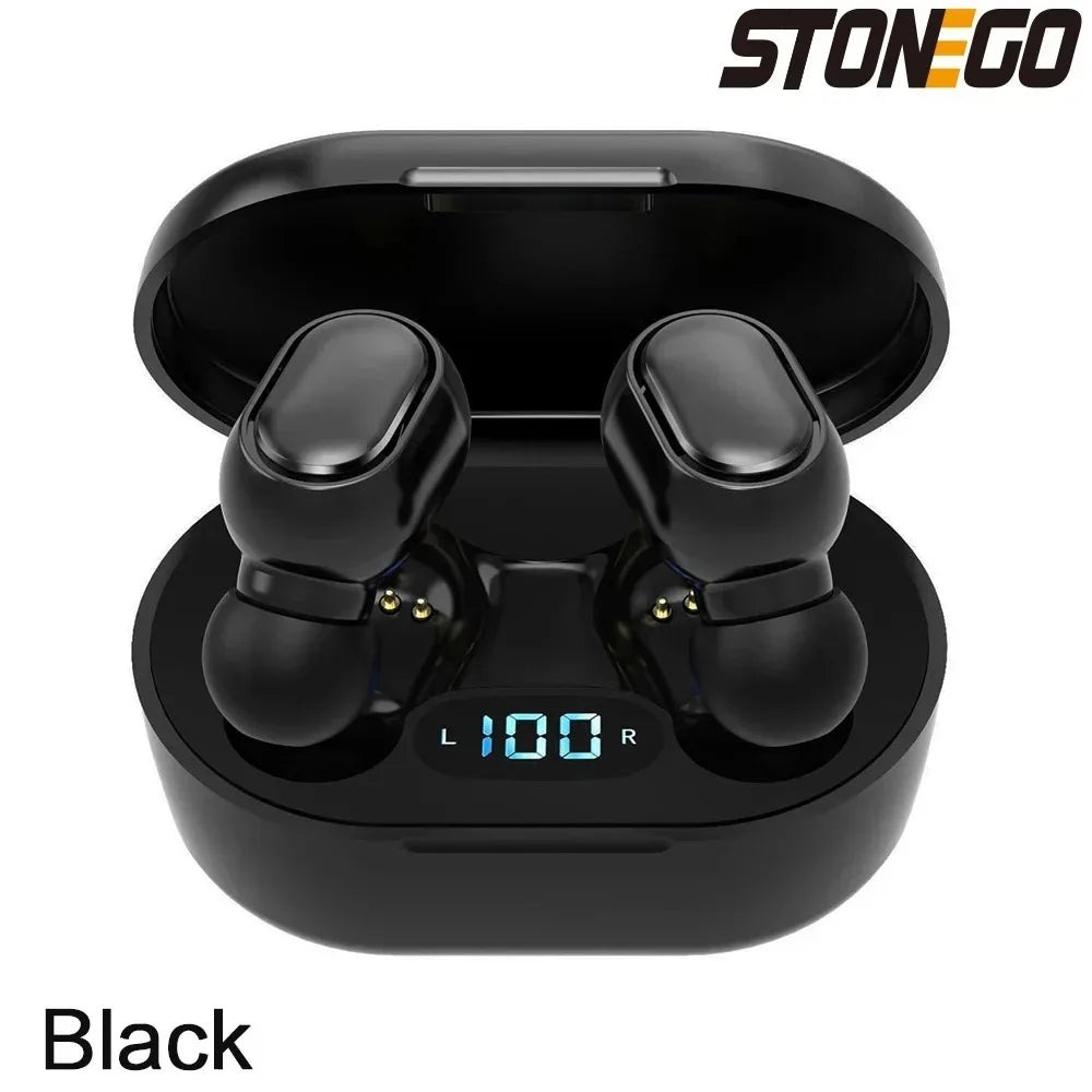 Wireless Bluetooth 5.0 Earbuds, Touch Control, Digital Display