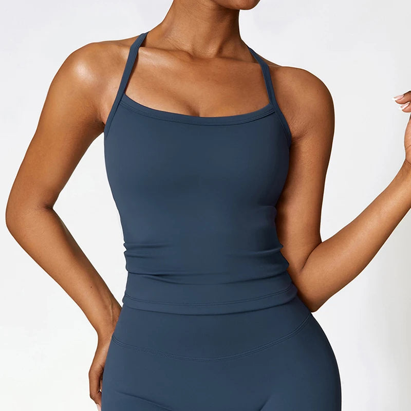 Sports Vest Sleeveless Yoga Clothes Quick Dry