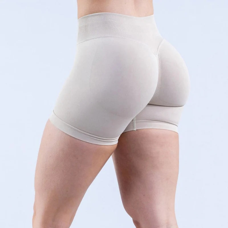 Gym Shorts 4.5" Low Ribbed Band Seamless