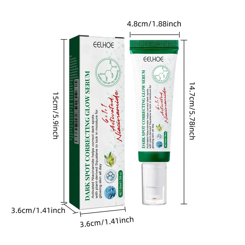 Dark Spots Remover Whitening Serum Face Freckle Melanin Correcting Anti Pigmentation Brightening