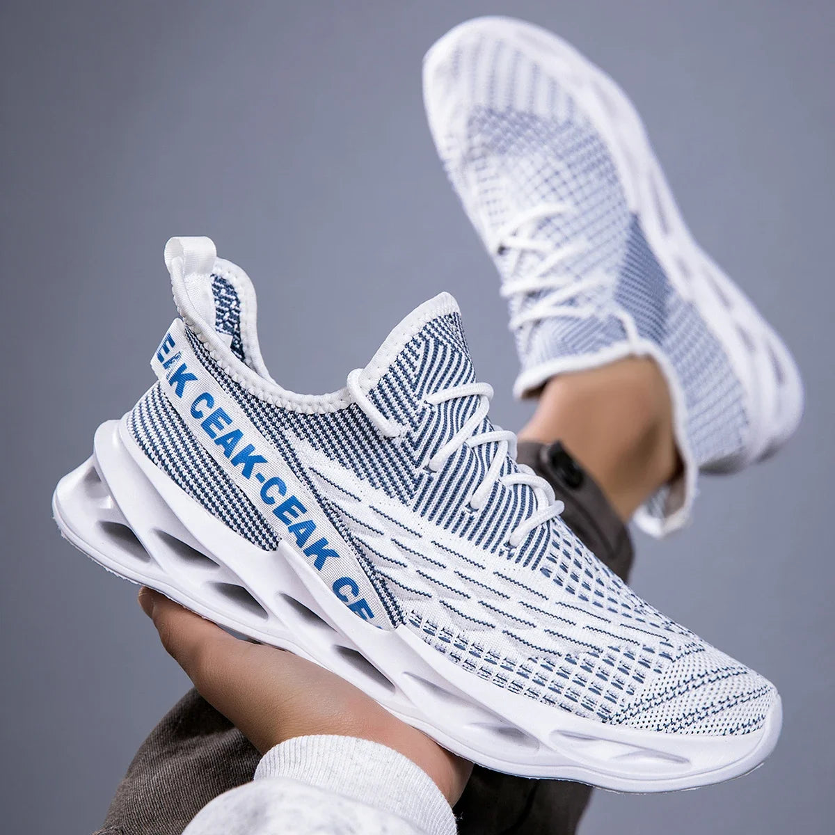 Men Mesh Breathable Running Sport Shoes