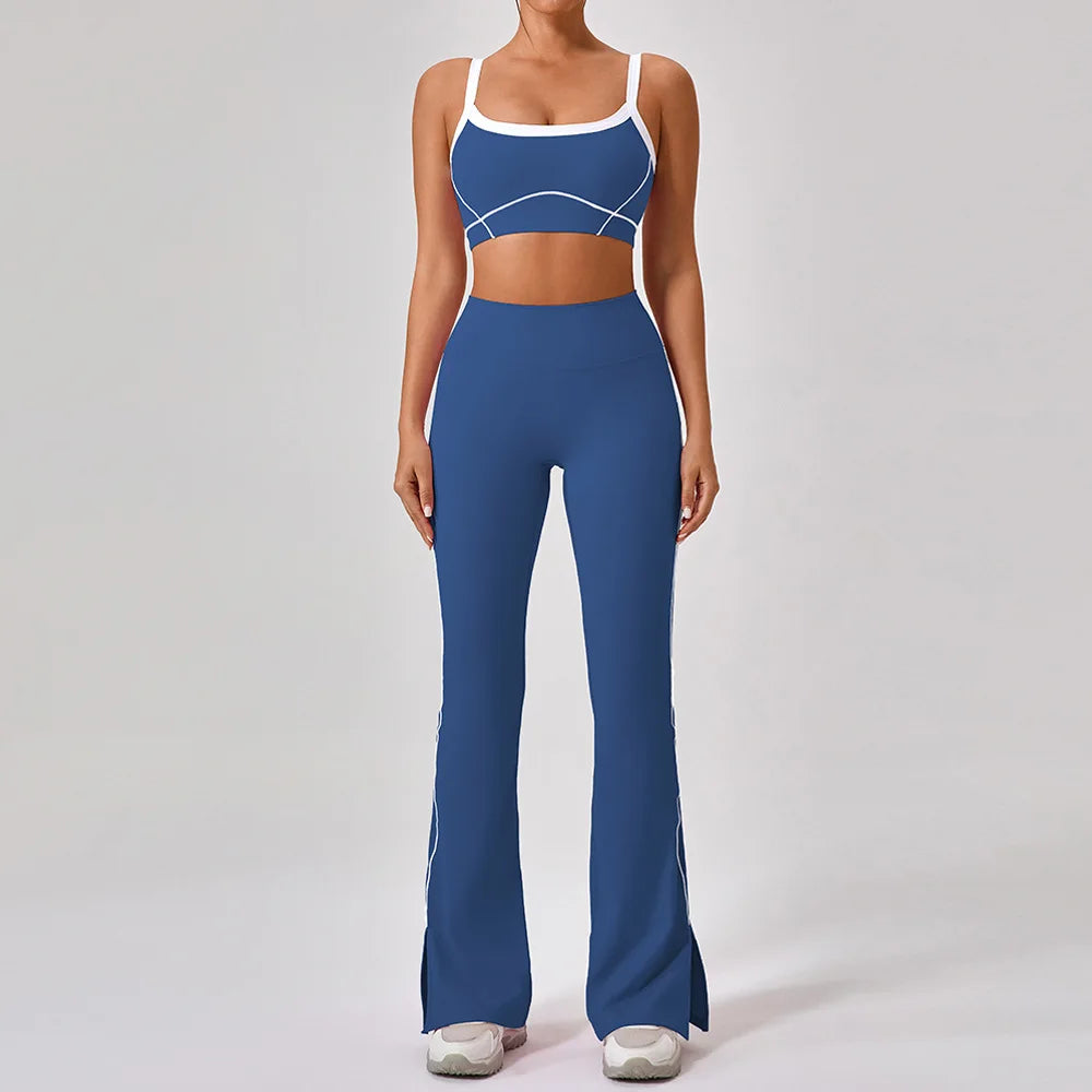 Women's Yoga Sets 2 Piece Set Sport Bra And Trousers