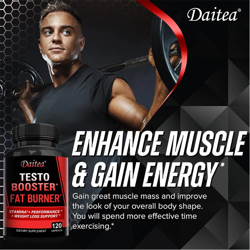 Natural Endurance and Strength Supplement for Men