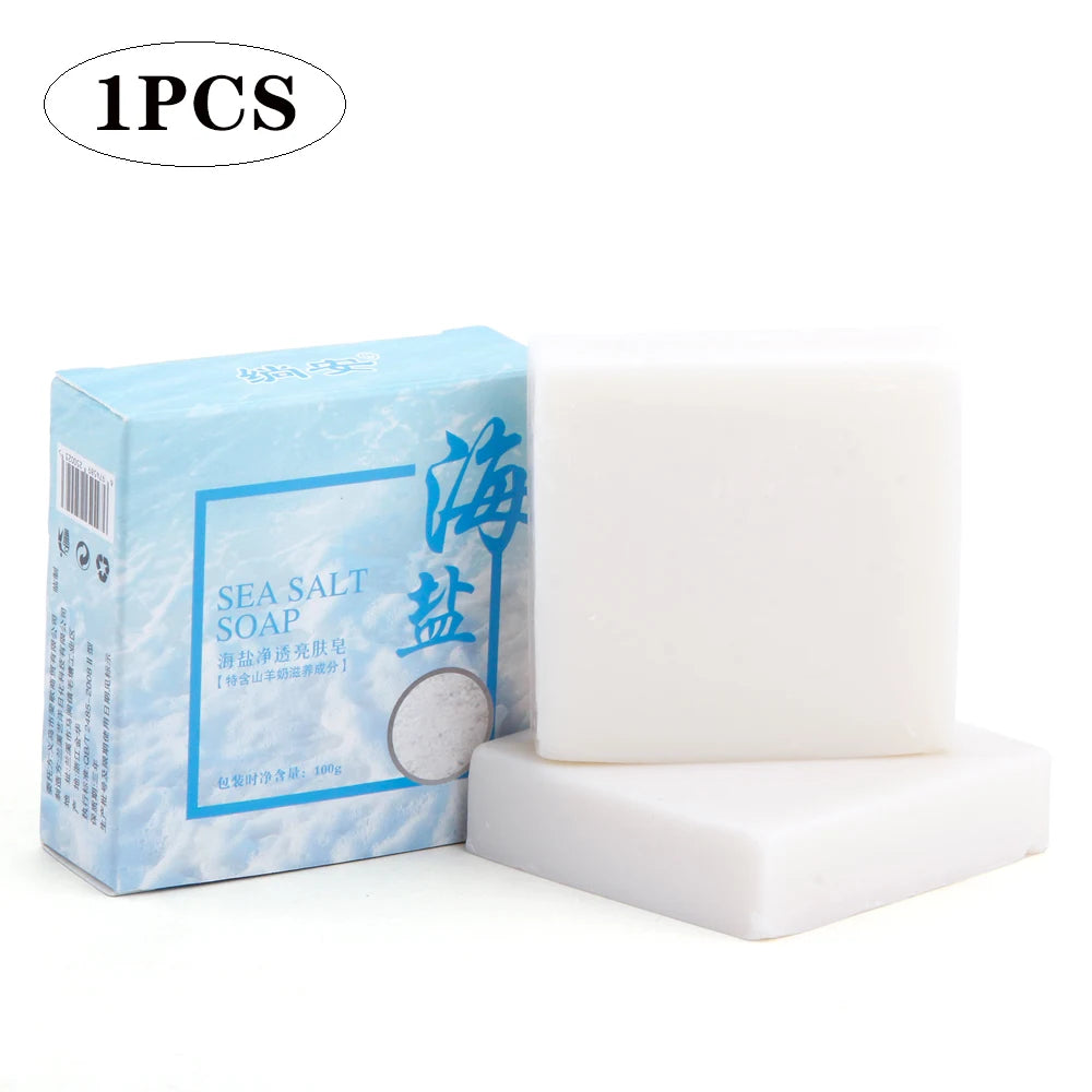 Sea Salt Soap Goat Milk Moisturizing Face Wash