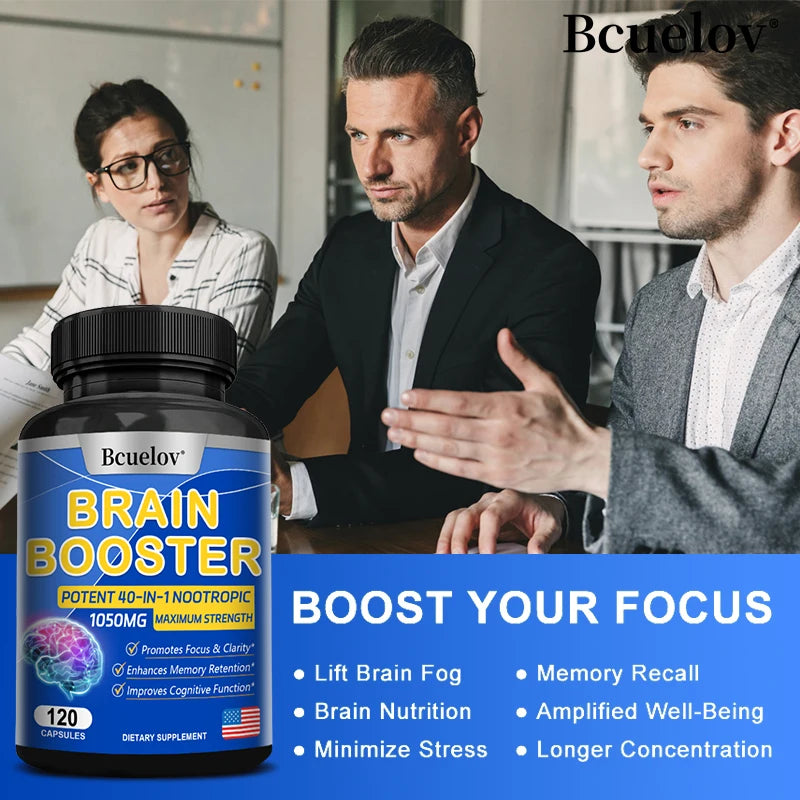 Brain Supplement, supports your thinking, clarity and balance, healthy brain development.
