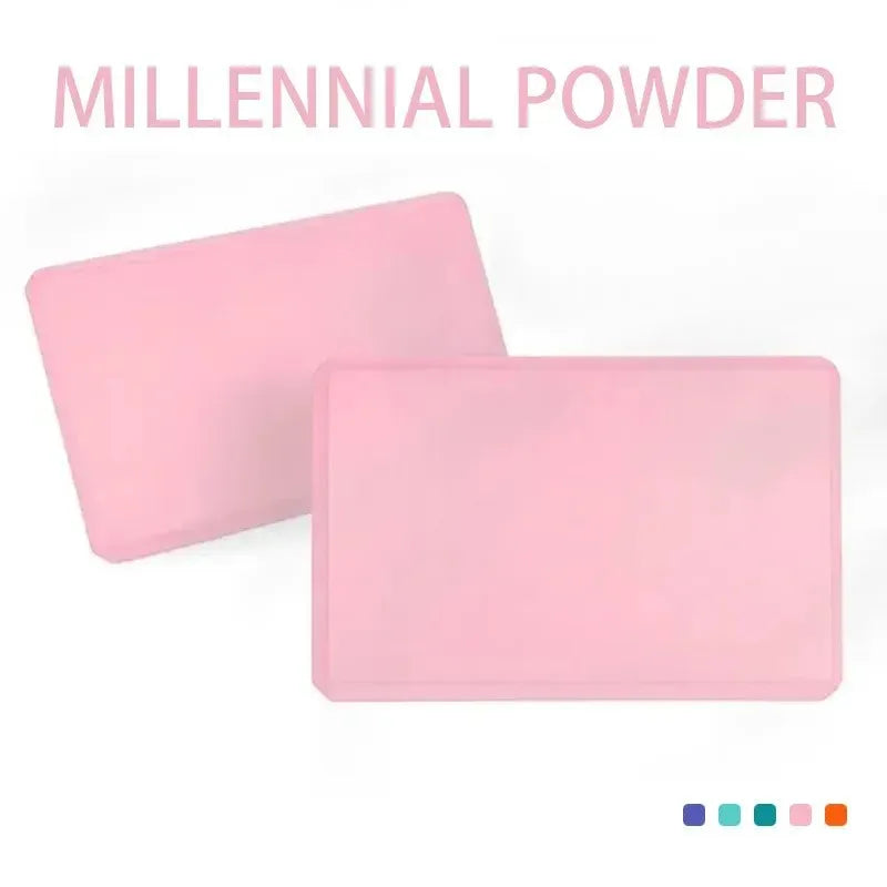 2pcs High Density Yoga Blocks - Non-Slip Foam Yoga Brick for Balance & Strength Training