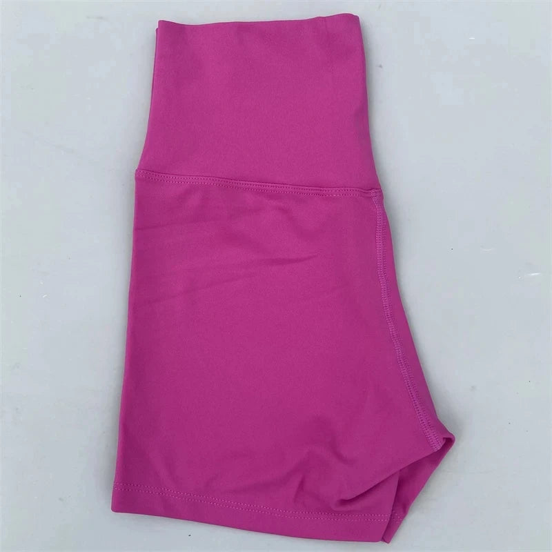 Solid Color tight Women Fitness Sport Short
