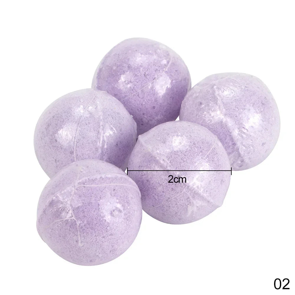 Mini Bath Ball Bombs Handmade Bath Sea Salt Essential Oil