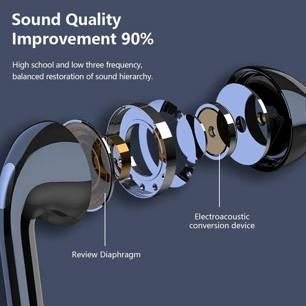 Wireless Headphone Neckband Earphone audiphones Bluetooth
