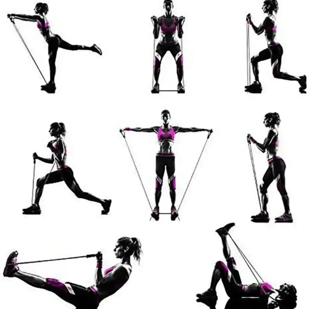 Resistance Bands with Handles - Home Gym, Strength Training for Men & Women