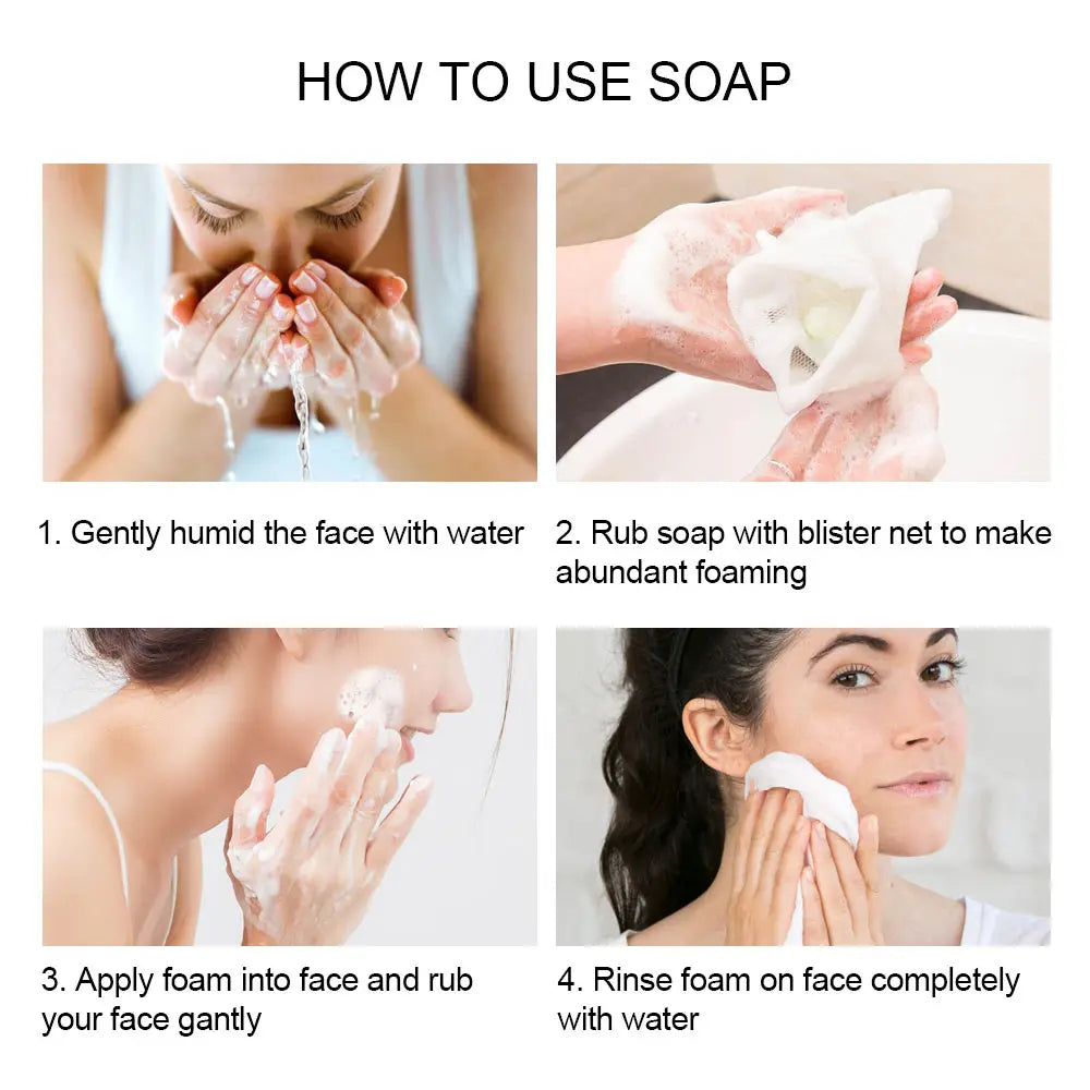 Sea Salt Soap Goat Milk Moisturizing Face Wash