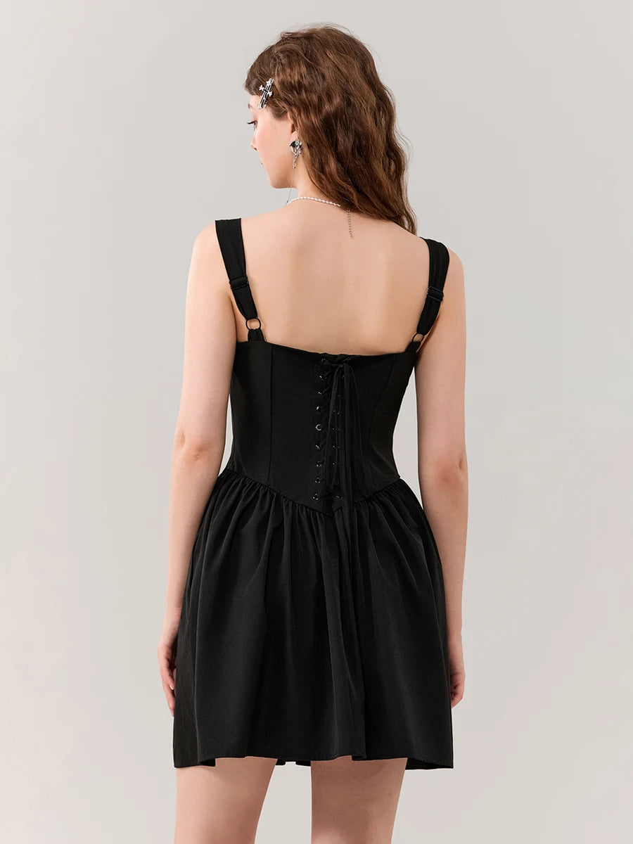 Sleeveless A-Line Dress