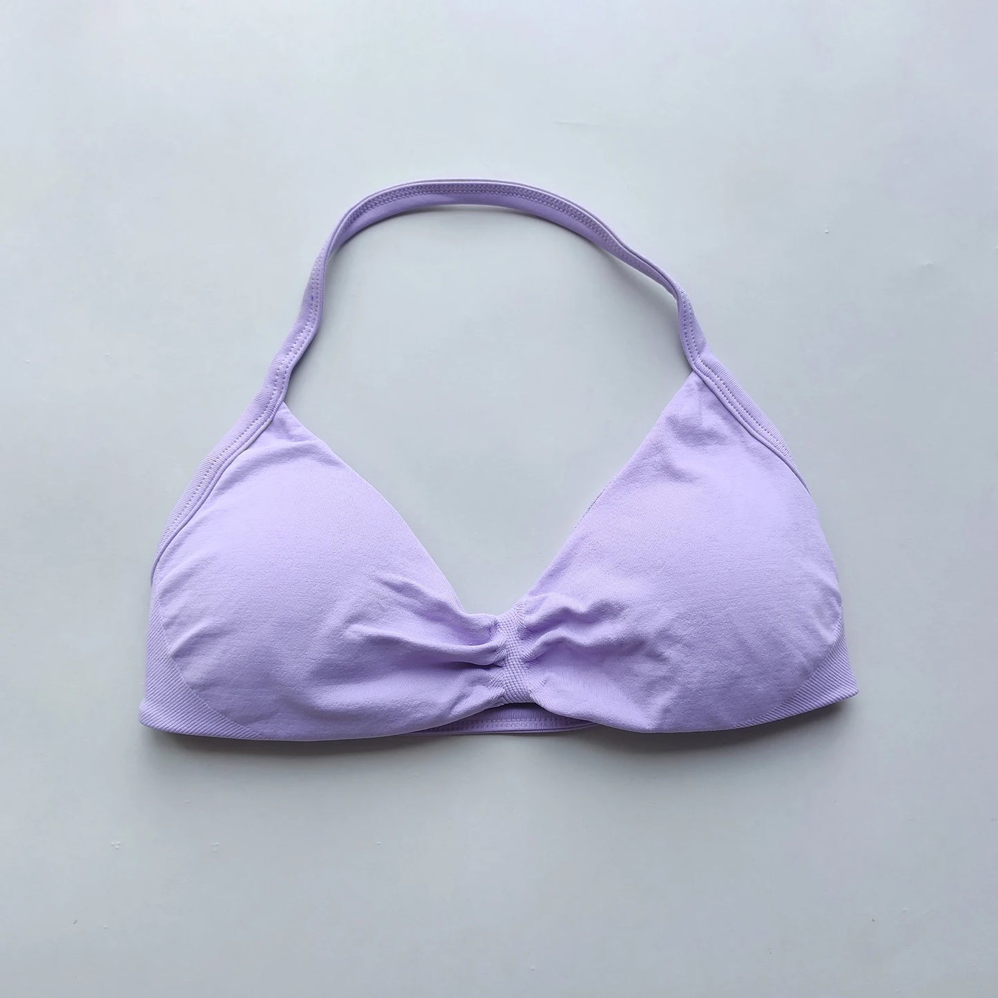 Sports Bra Strappy Backless Removable Cups