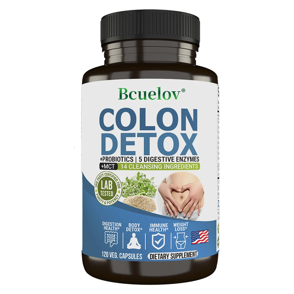 Colon Cleanser Detox Supplements - Bowel Cleansing