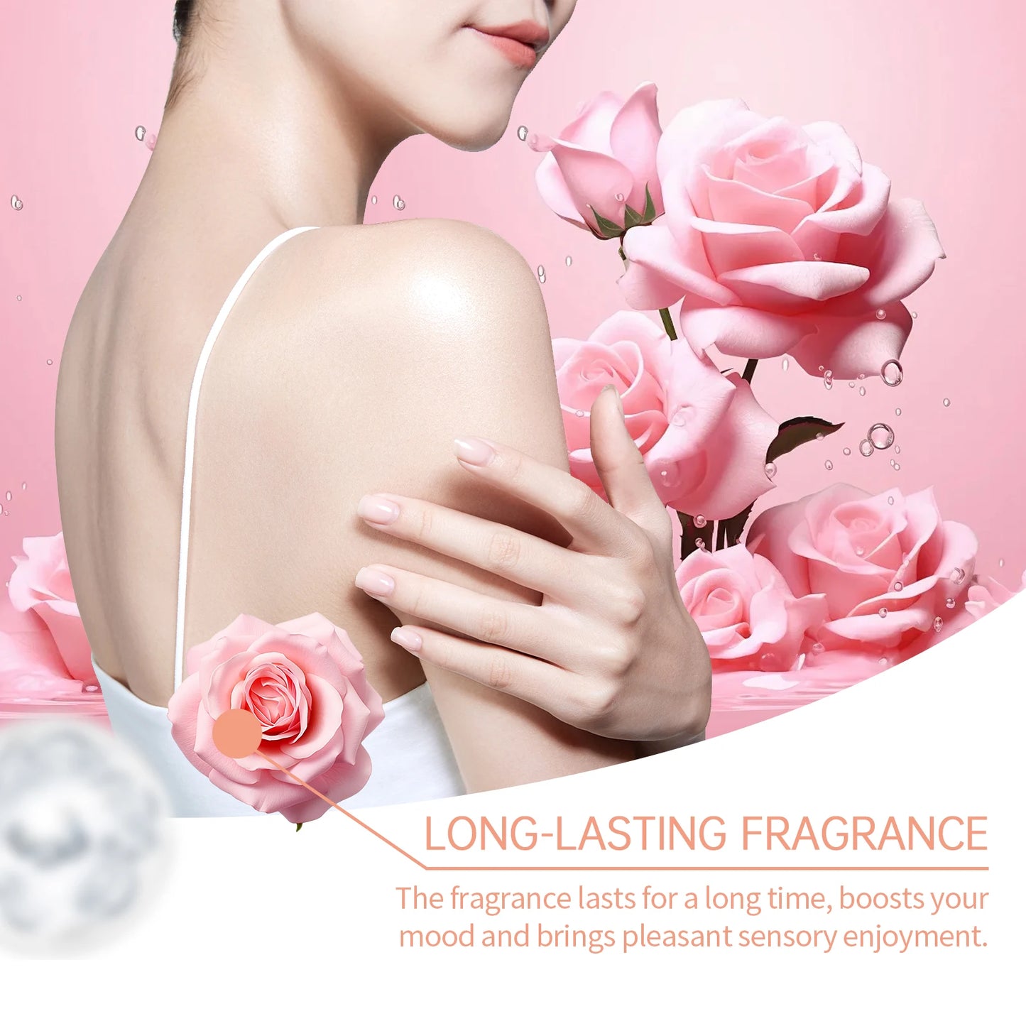 Rose Bath Salts Exfoliating Stress Relief Body Care