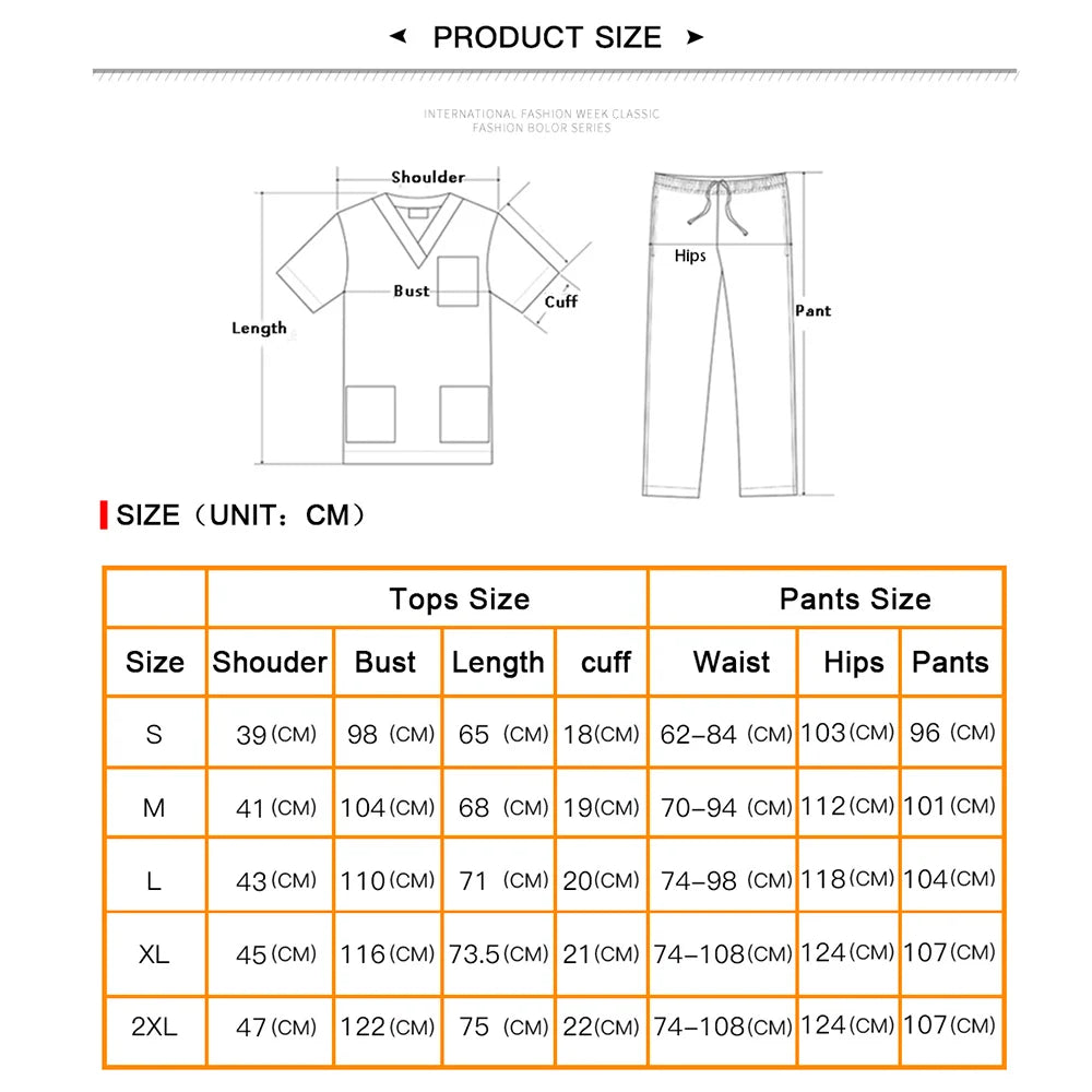Scrub Set V-neck