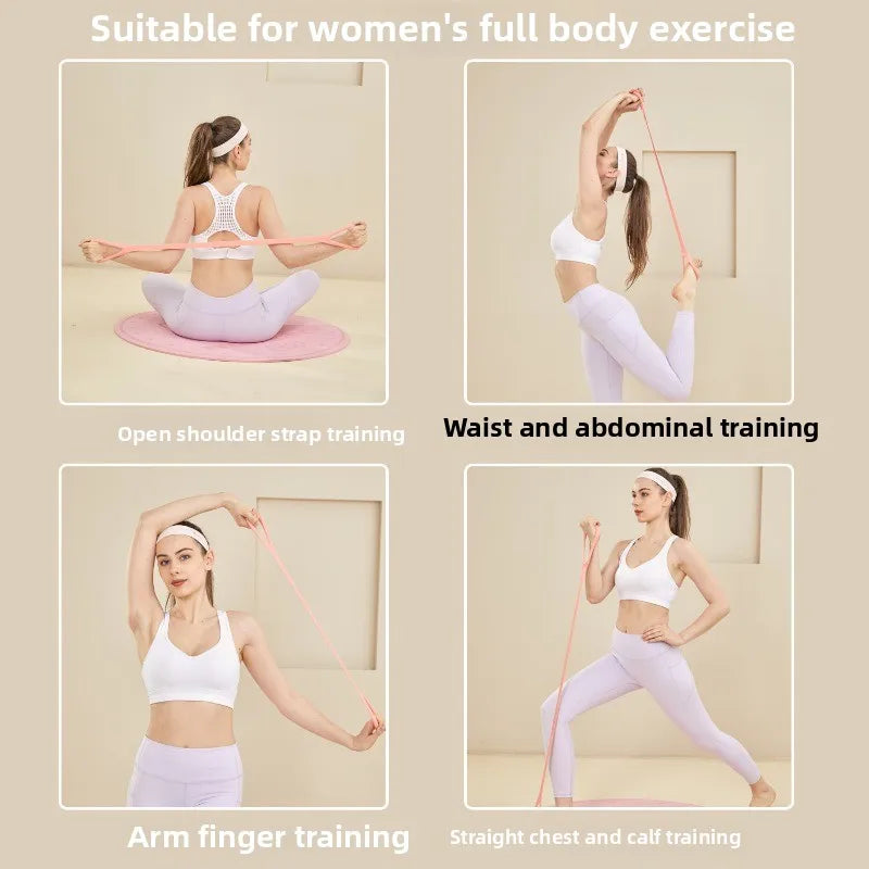 Female Open Eight Elastic Artifact Back Leg Yoga