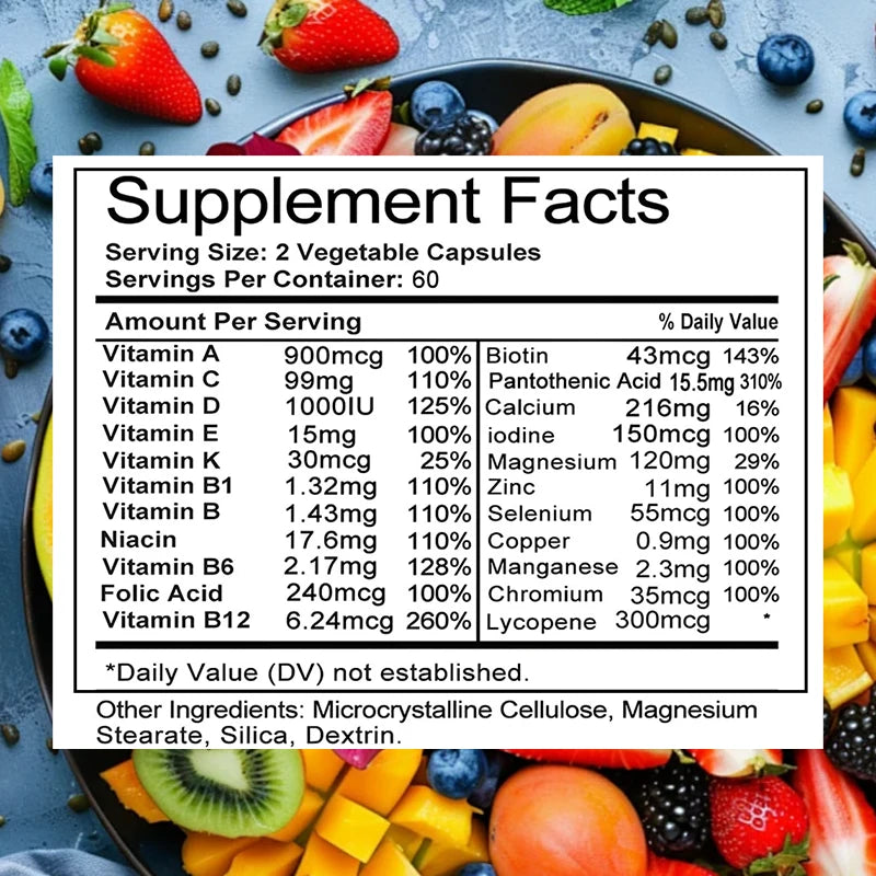 Daily Complete Vitamins & Minerals