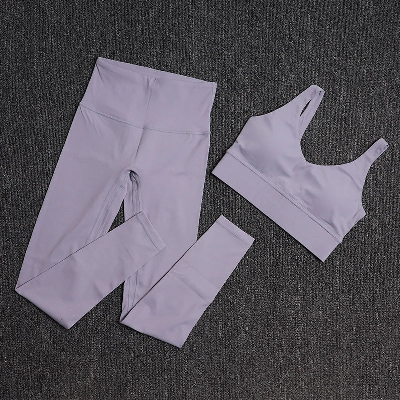 Yoga Set Bras High Waist Leggings