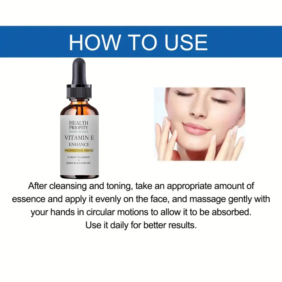 15ML//50ML Vitamin E Oil 100%