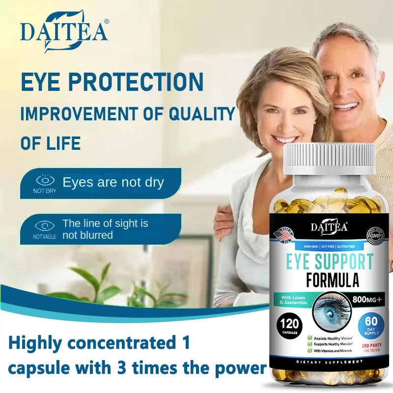 Eye Vitamins for Eye Fatigue, Dry Eyes and Vision Health