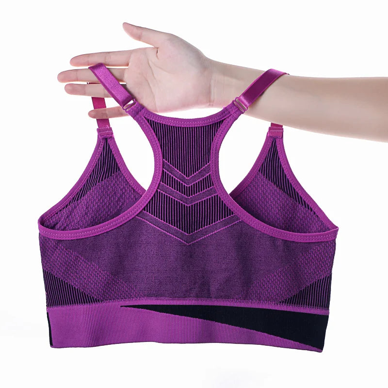 2 Piece Yoga Set Women Running Shorts and Sports Bra