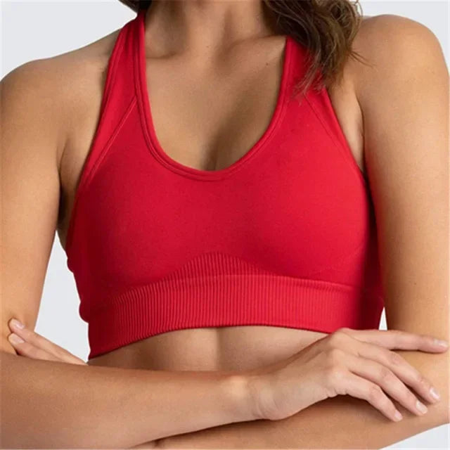 Seamless Yoga Sports Bra and Leggings