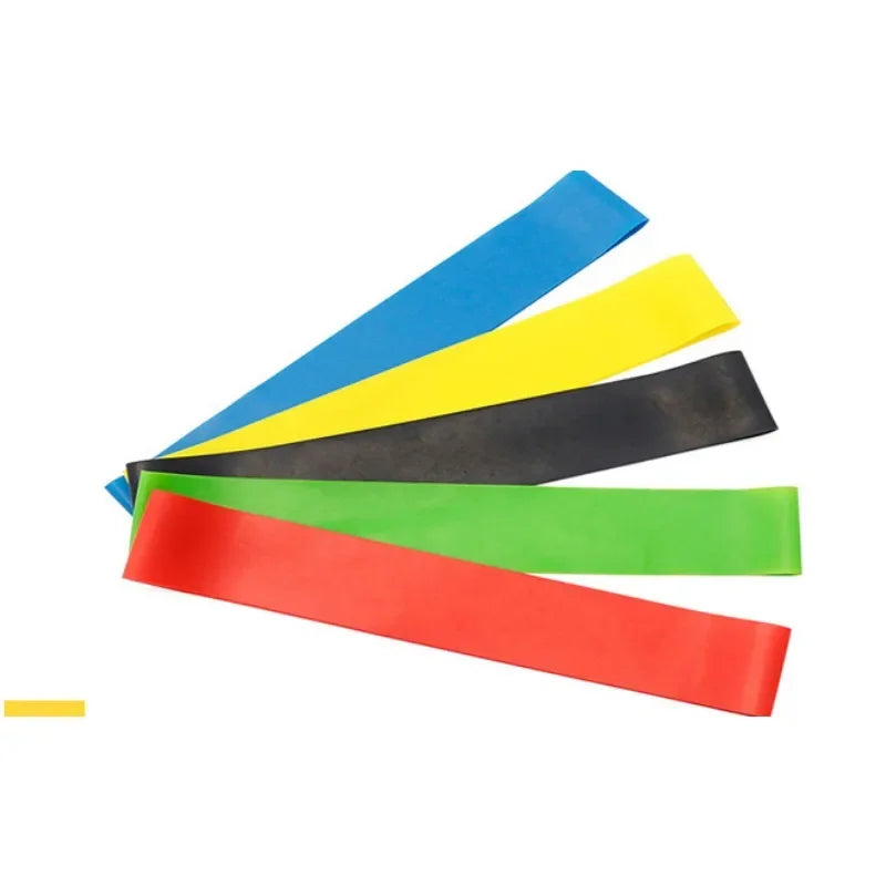 Yoga Rally Bands Rubber Elastic Resistance Band Strength Training Stretching