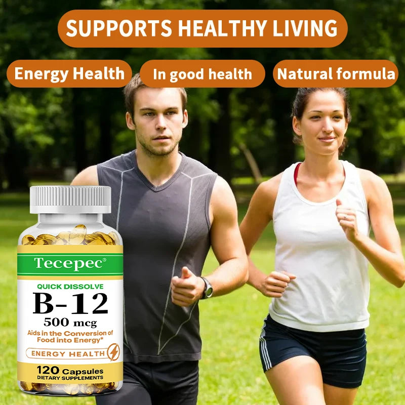 Vitamin B-12 - supports energy and red blood cell formation