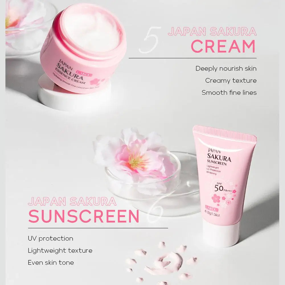 6pcs/ Skin Care Sets Face Cream Serum Toner Facial Cleanser Skin Care Set Product Gift box