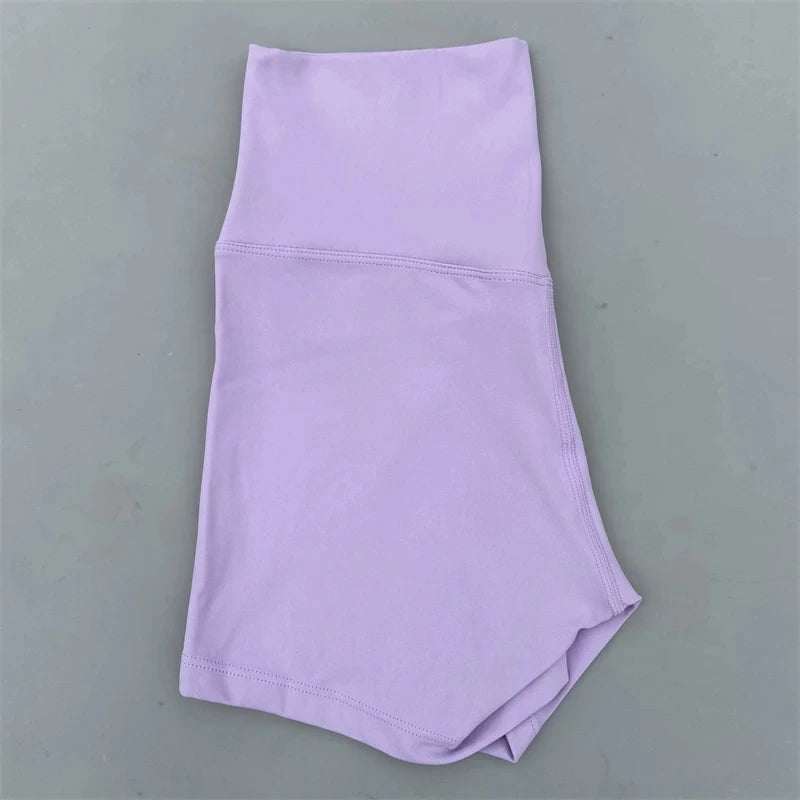 Solid Color tight Women Fitness Sport Short