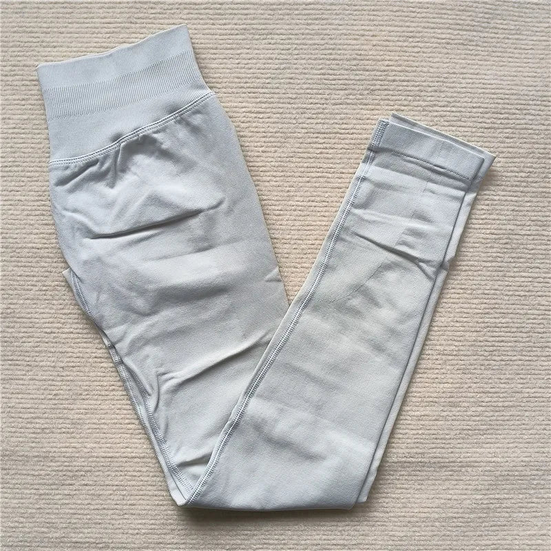 Seamless Yoga Leggings Butt Lifting Tights Tummy Control