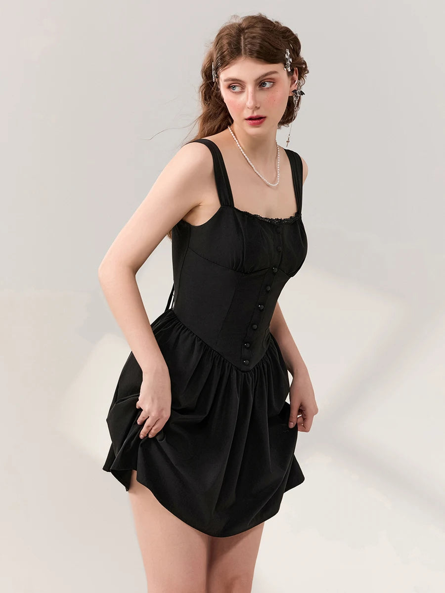 Sleeveless A-Line Dress