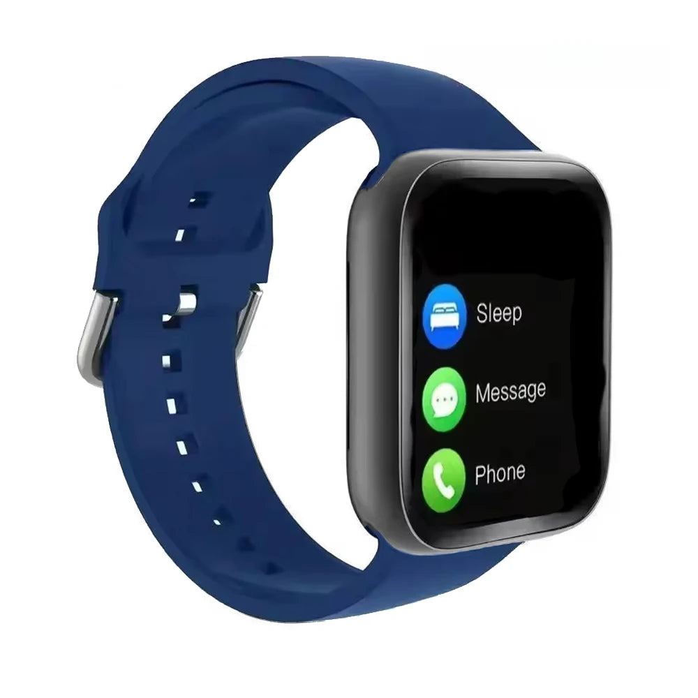 Smartwatch For Men and Women Android IOS Phone 1.73" Screen Bluetooth Call Blood Oxygen Pressure Monitoring Smart Watch Women