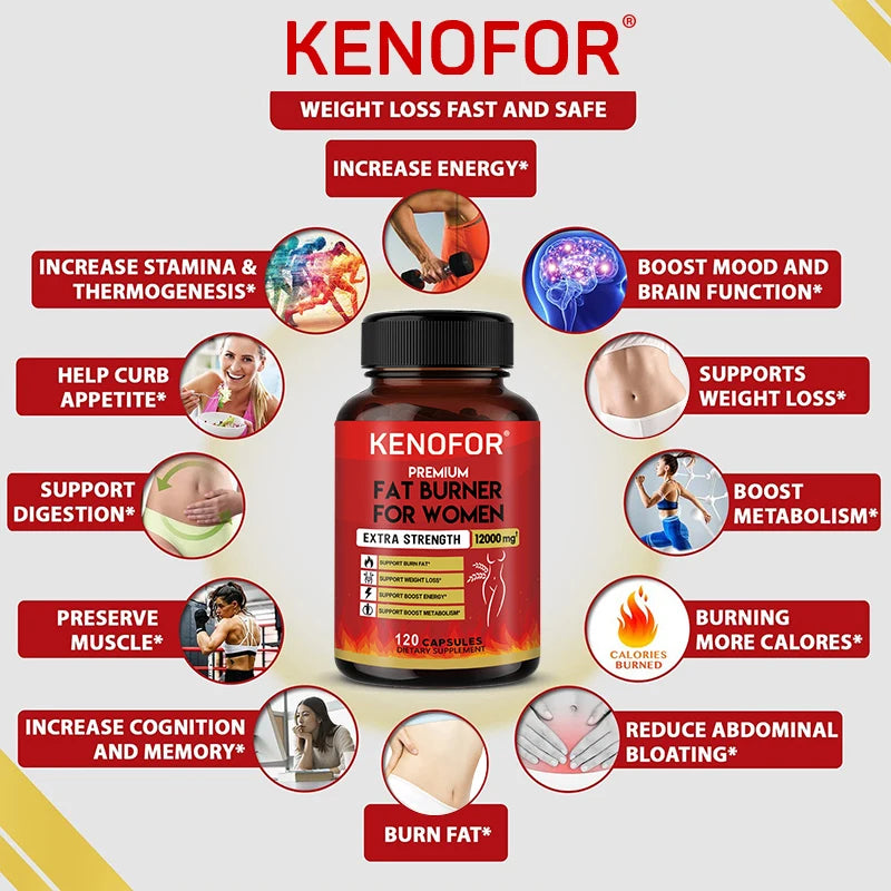 Fat Burner Supplement - Supports Weight Management