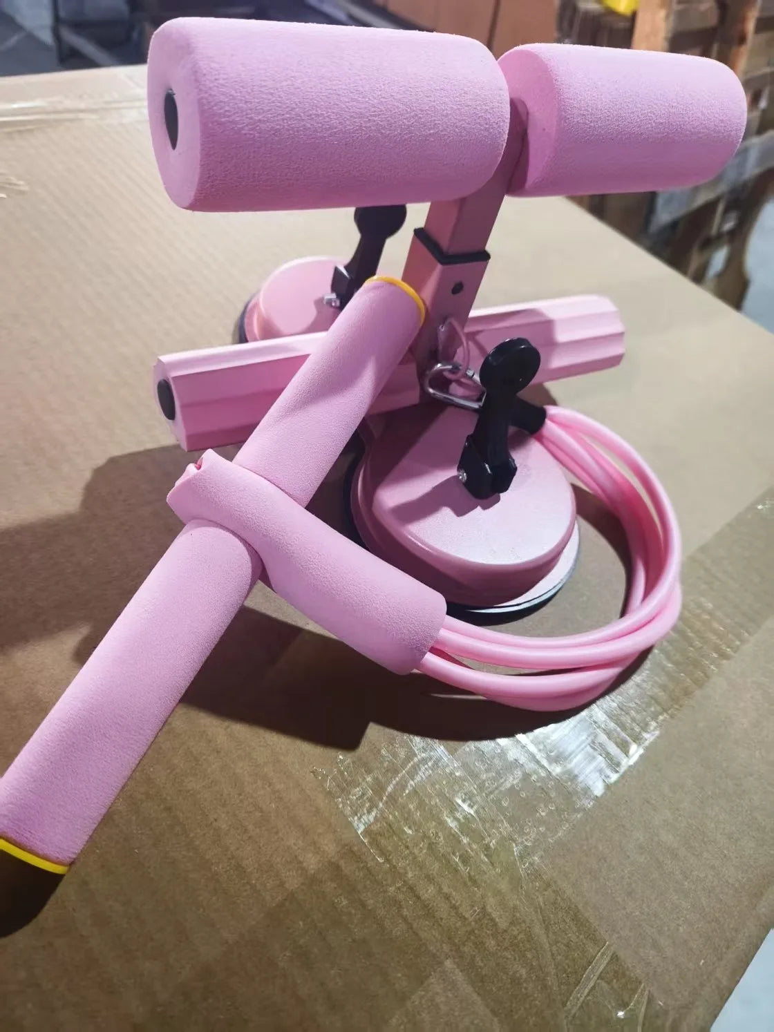 Suction Cup Fixed Fitness Equipment Curls Abdominal Muscles Strength Fitness Equipment
