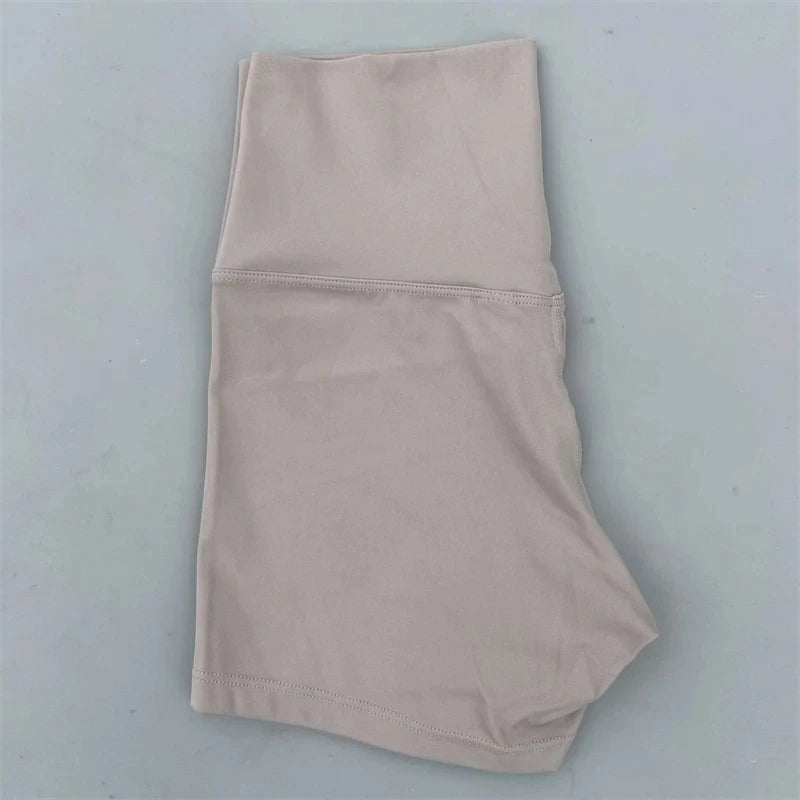 Solid Color tight Women Fitness Sport Short