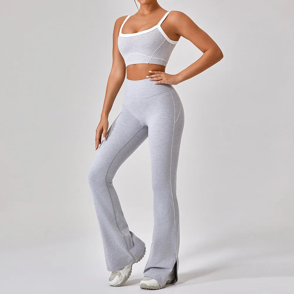 Women's Yoga Sets 2 Piece Set Sport Bra And Trousers