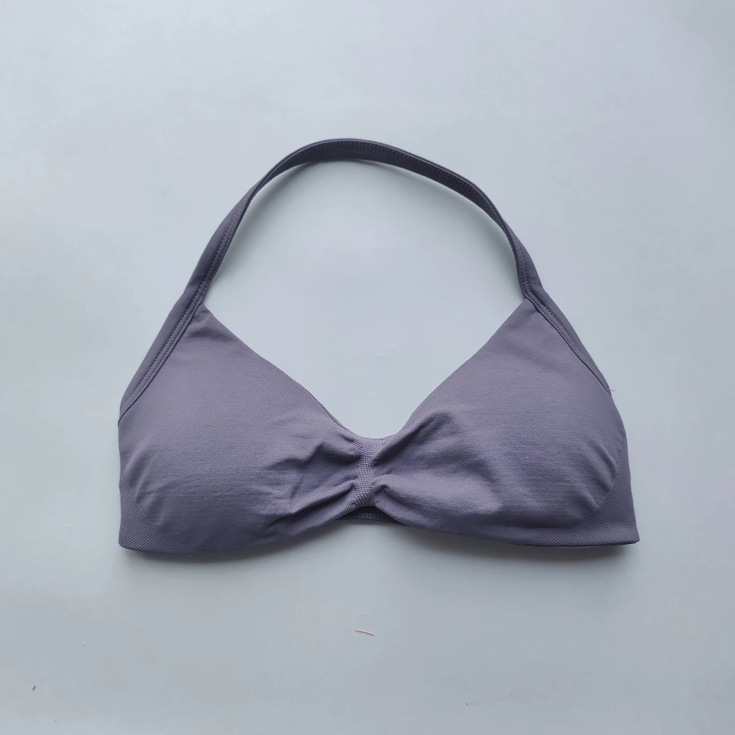 Sports Bra Strappy Backless Removable Cups