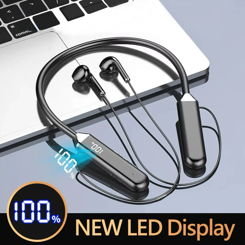 Wireless Headphone Neckband Earphone audiphones Bluetooth