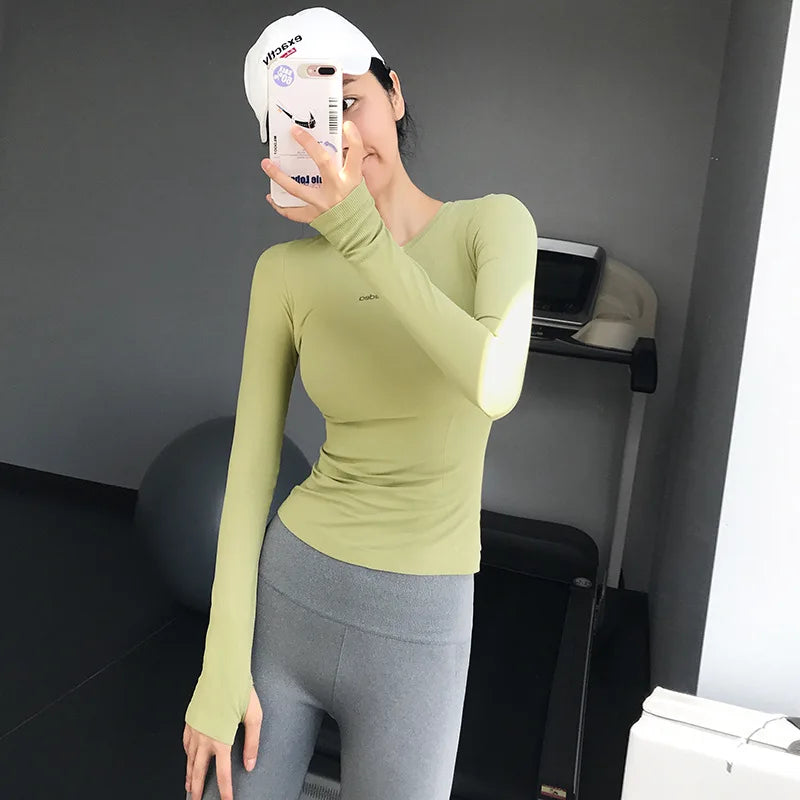 Fitness Tops Long Sleeve Comfortable workout shirt
