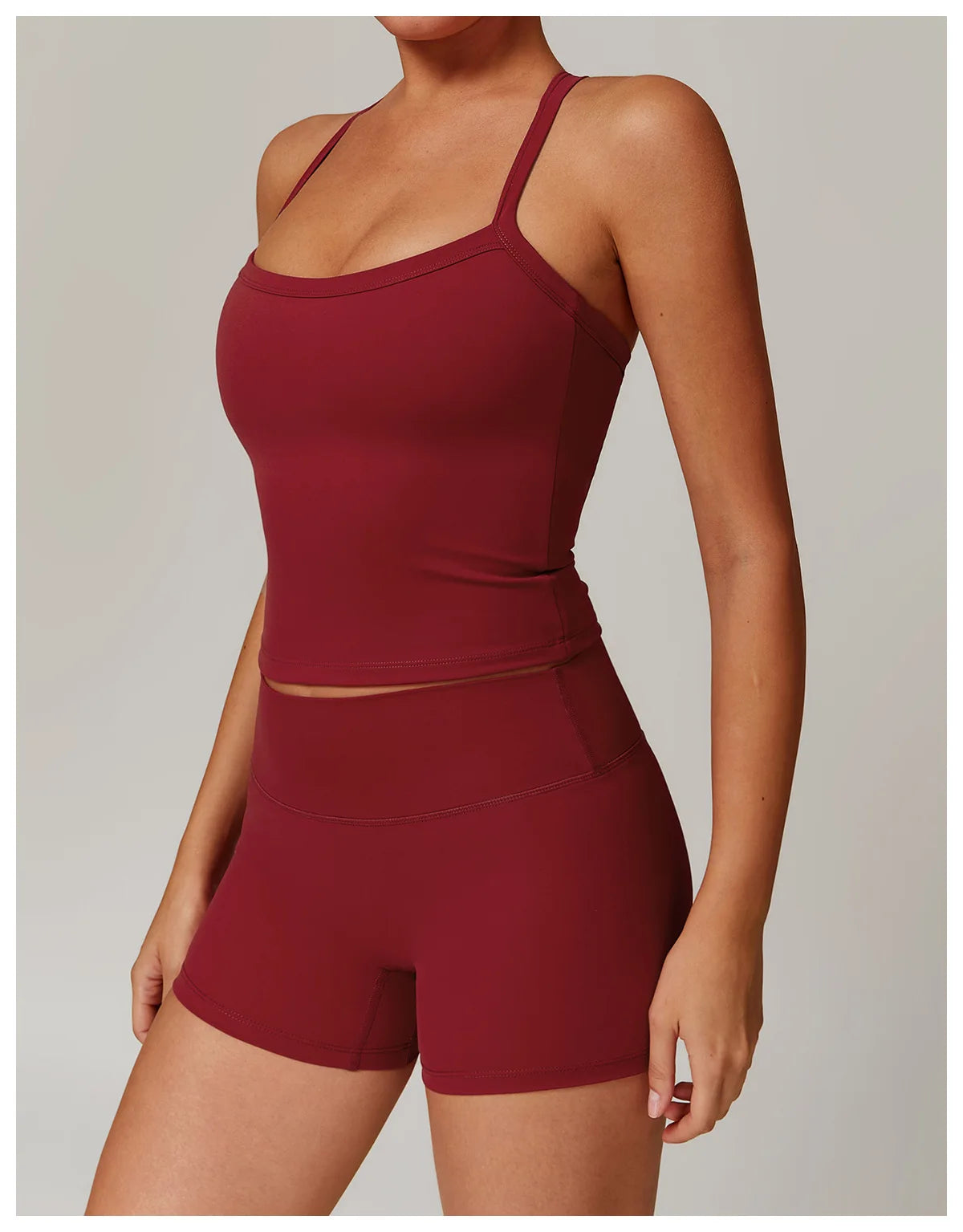 Sexy Spaghetti Strap Yoga Set