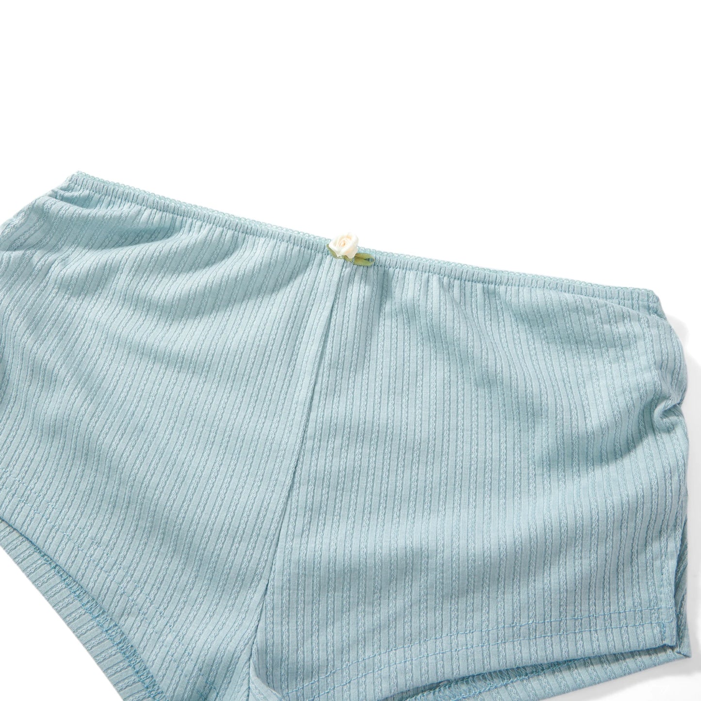 Side Split Shorts Soft Comfy Elastic Waist