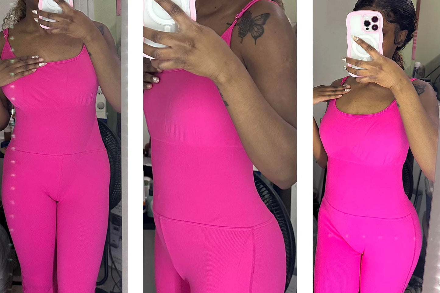Sleeveless Yoga Bodycon Rompers Backless